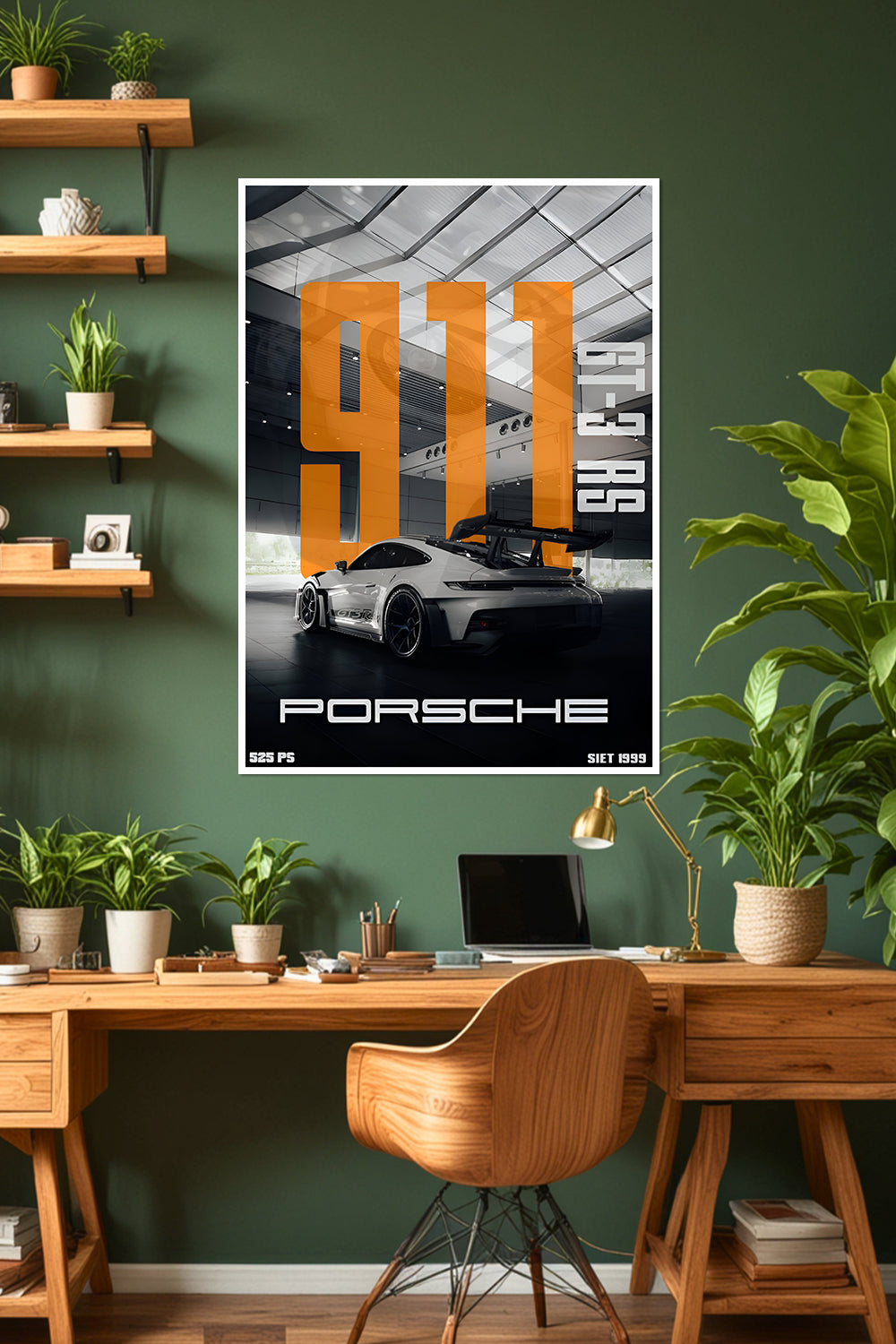 Porsche 911 GT3 RS | 525 PS | Car Poster