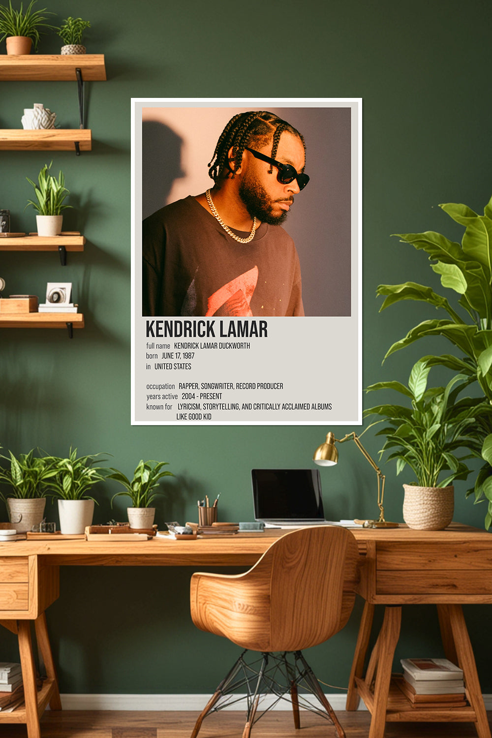 Kendrick Lamar | Lyrical Genius | Music Poster