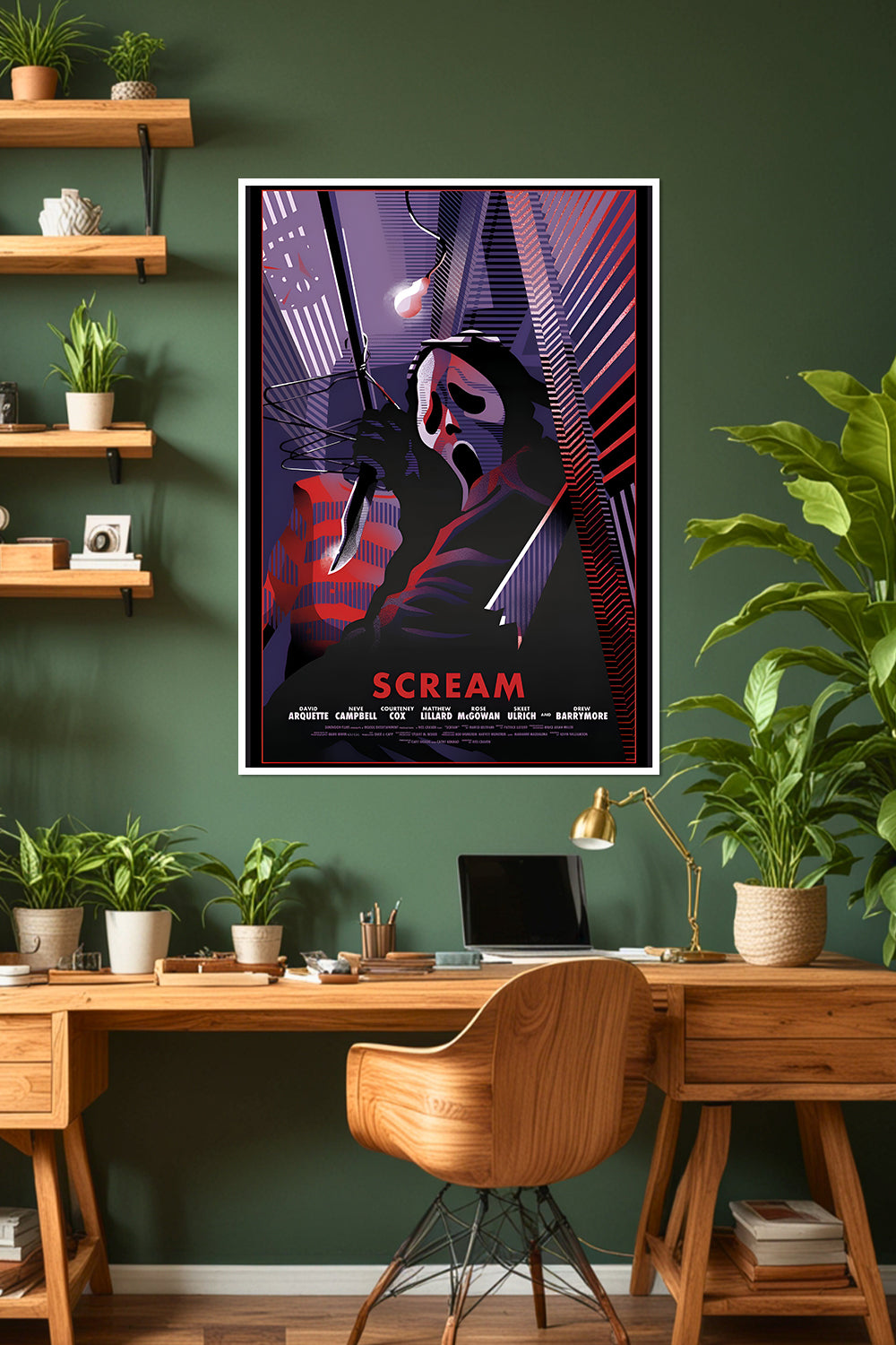 Scream | Ghostface Horror | Movie Poster