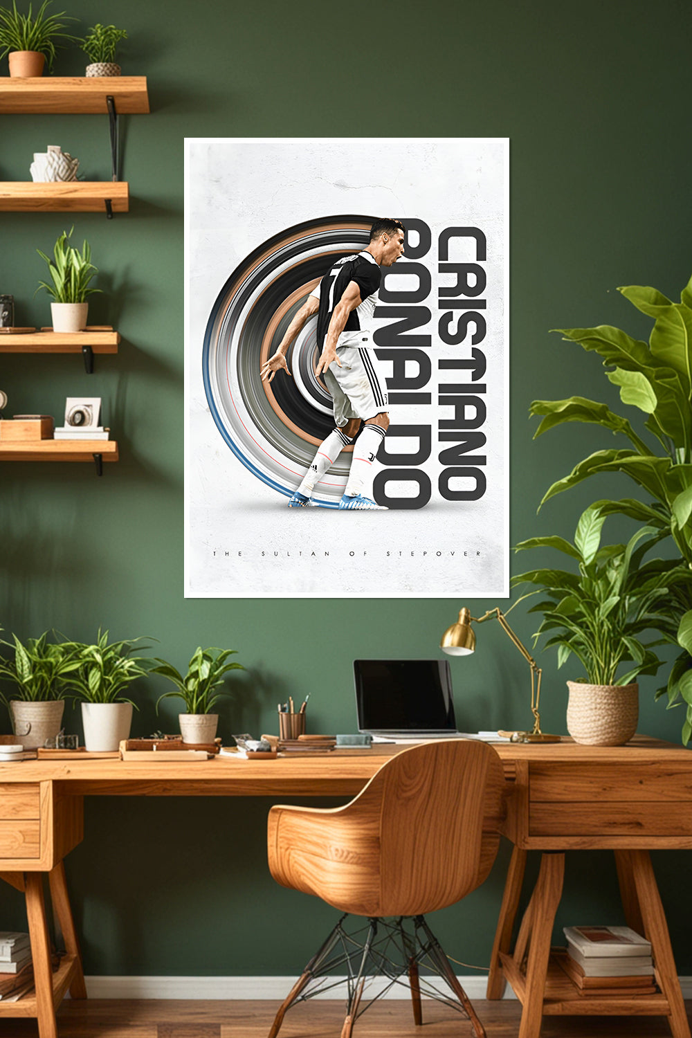 Cristiano Ronaldo | The Sultan of Stepover | Football Poster