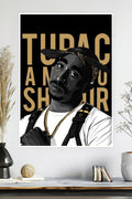 Tupac Shakur | Iconic Hip-Hop | Music Poster