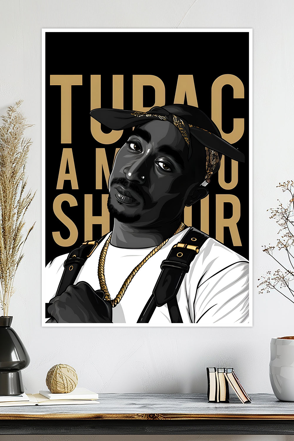 Tupac Shakur | Iconic Hip-Hop | Music Poster