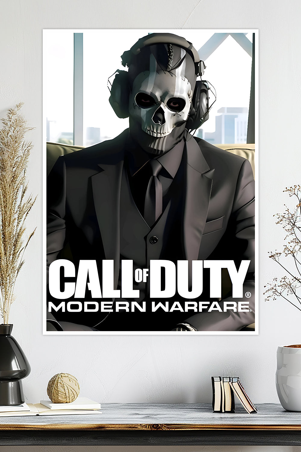 Call of Duty Modern Warfare II | Ghost Operator | Special Forces | Call of Duty | Game Poster