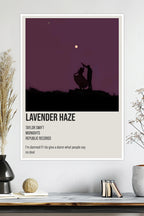 Taylor Swift | Lavender Haze | Music Poster