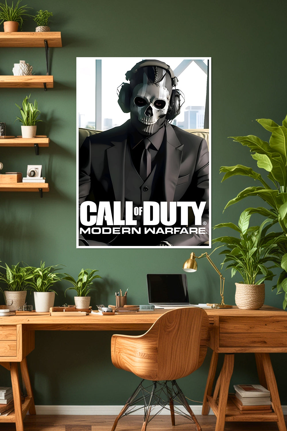Call of Duty Modern Warfare II | Ghost Operator | Special Forces | Call of Duty | Game Poster