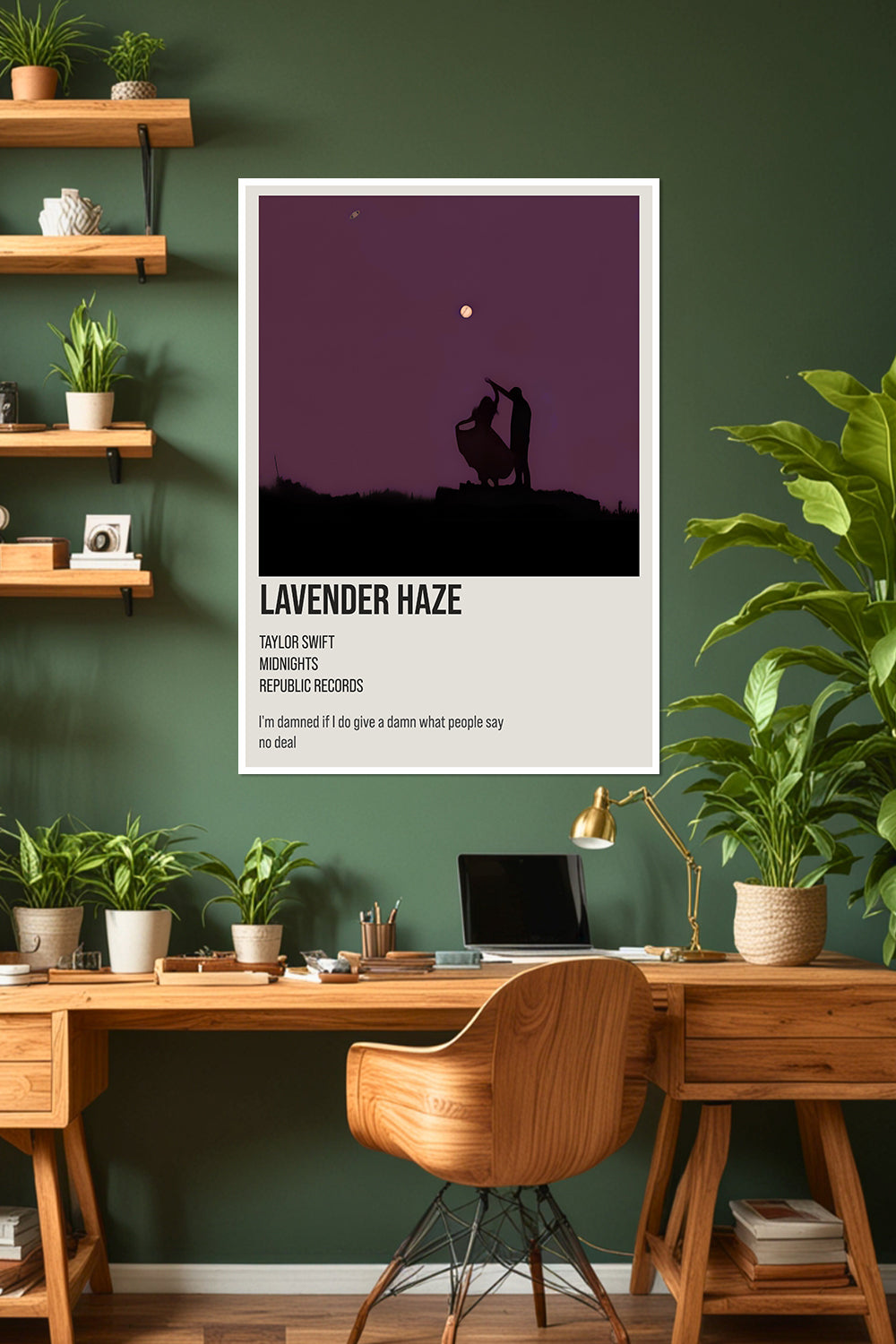 Taylor Swift | Lavender Haze | Music Poster