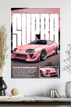 Toyota Supra MK4 | Car Poster
