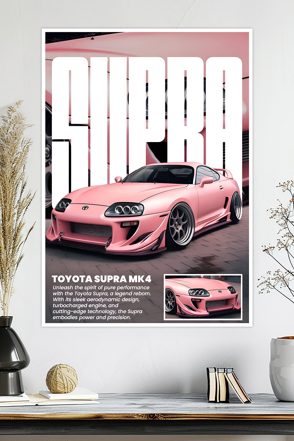 Toyota Supra MK4 | Car Poster