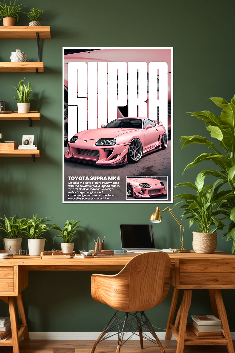 Toyota Supra MK4 | Car Poster