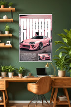 Toyota Supra MK4 | Car Poster