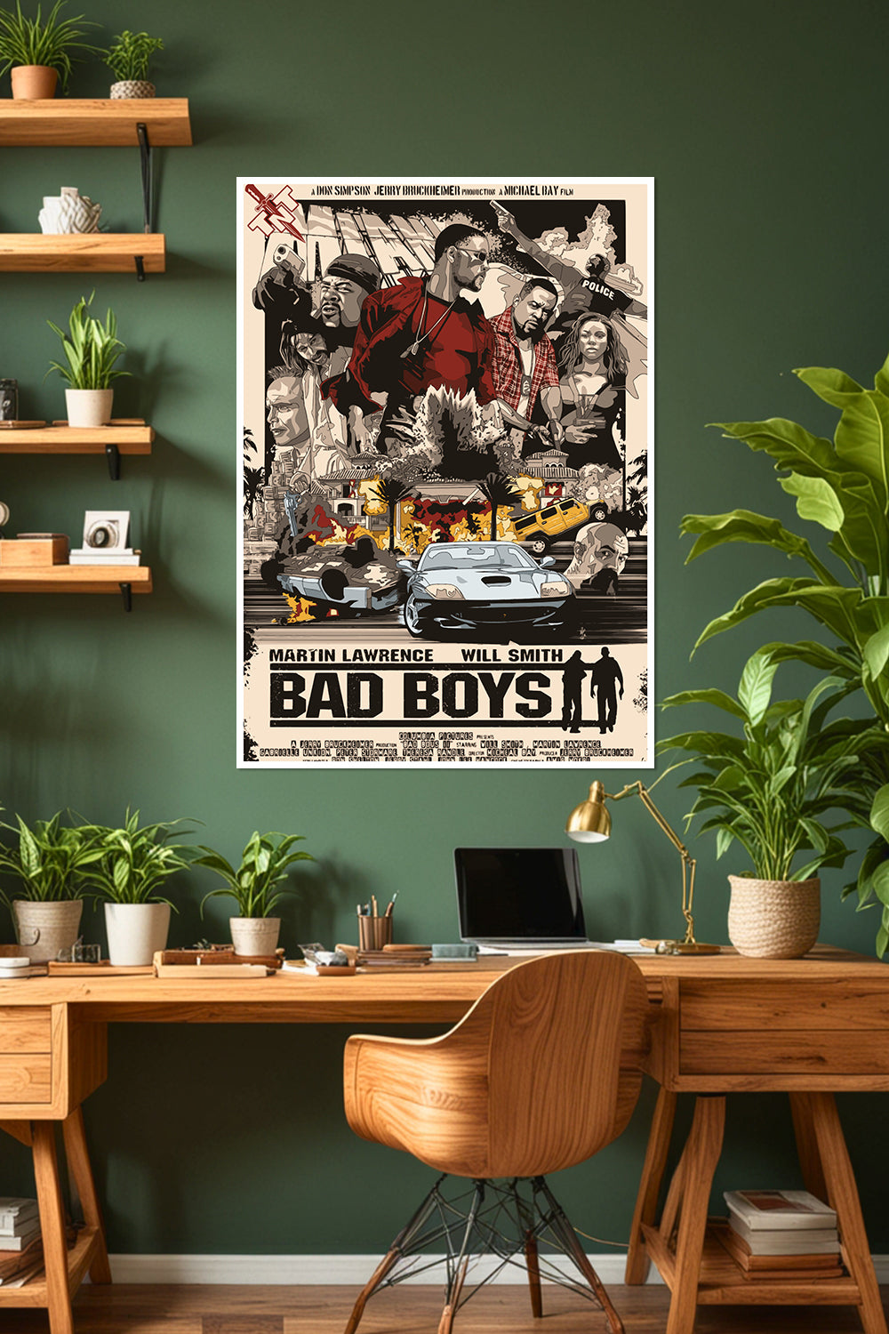 Bad Boys | Lawrence & Smith | Michael Bay Buddy Cop | Movie Poster