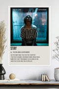 The Kid Laroi & Justin Bieber | Stay | Music Poster