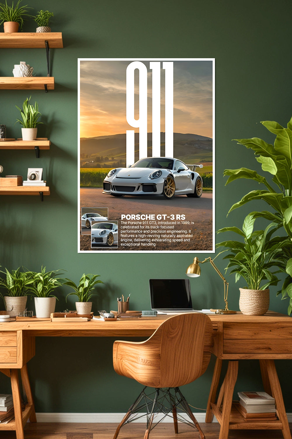 Porsche 911 GT3 RS | Car Poster