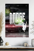 Dodge Challenger x Toji Fushiguro | Car Poster