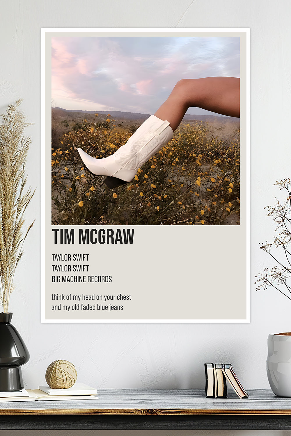 Taylor Swift | Tim McGraw | Music Poster