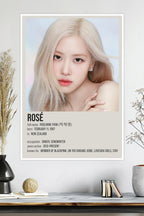 Rosé | BLACKPINK K-Pop Star | Music Poster