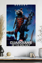 Rocket Raccoon | Guardians of the Galaxy | Marvel Poster