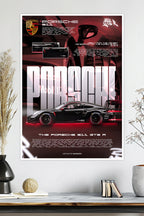 Porsche 911 GT3 R | Car Poster