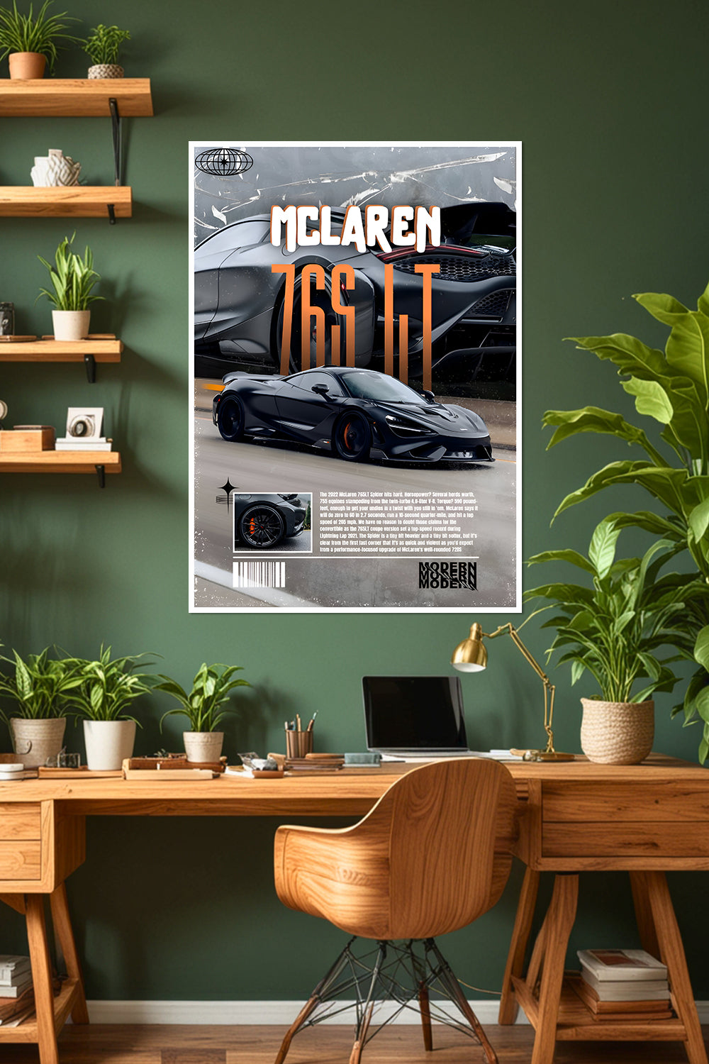 McLaren 765LT | Car Poster