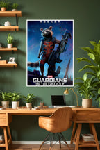 Rocket Raccoon | Guardians of the Galaxy | Marvel Poster