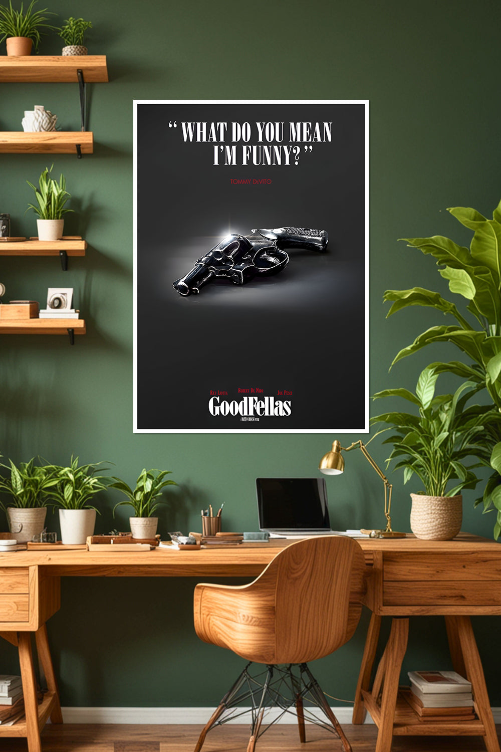 Goodfellas | "What Do You Mean I'm Funny?" | Movie Poster