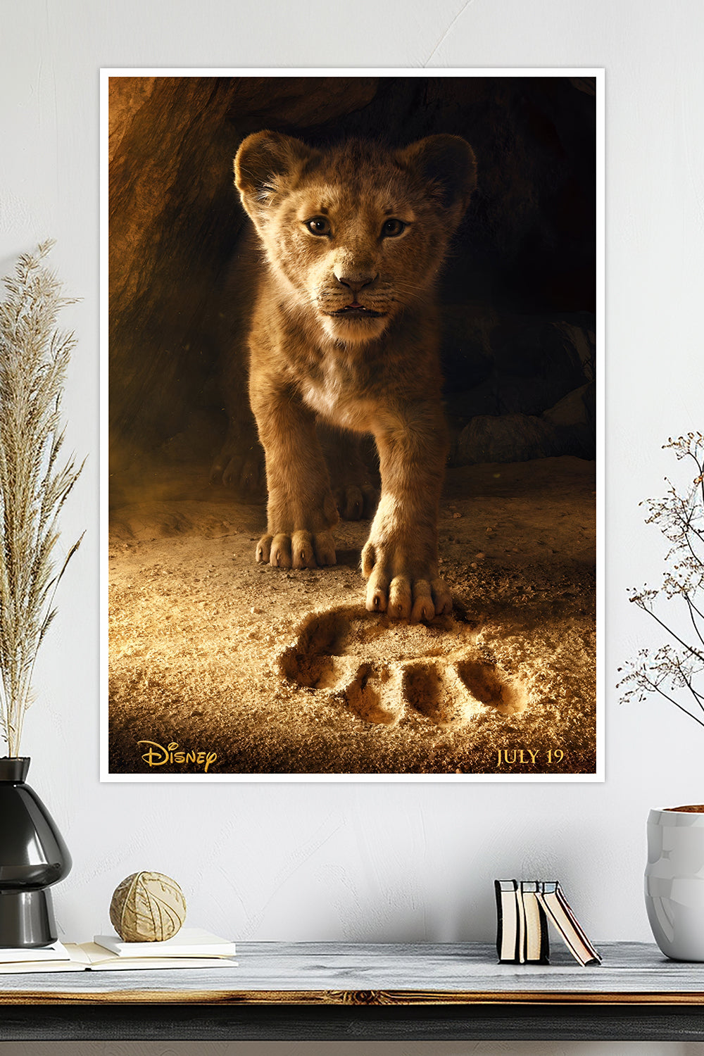 The Lion King | Young Simba | Disney | Movie Poster