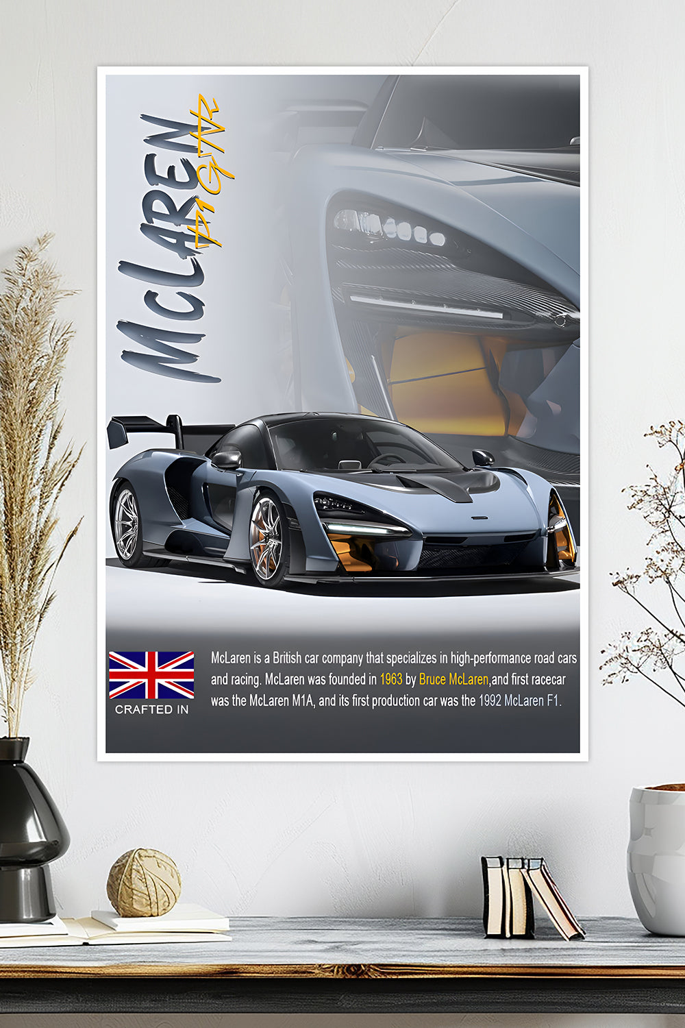 McLaren Senna | Car Poster