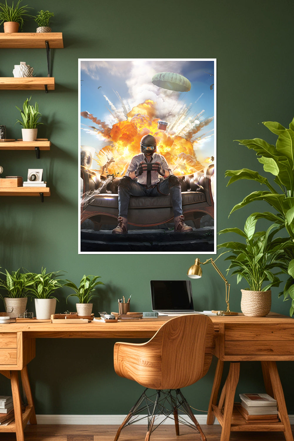 PUBG Poster | Battle Royale Plalyground | BGMI | Game Poster