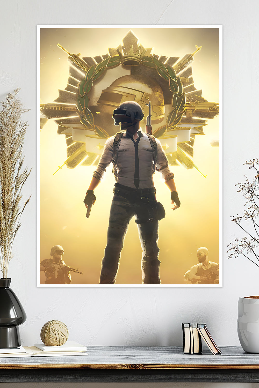 PUBG Poster | Battle Royale Plalyground | BGMI | Game Poster