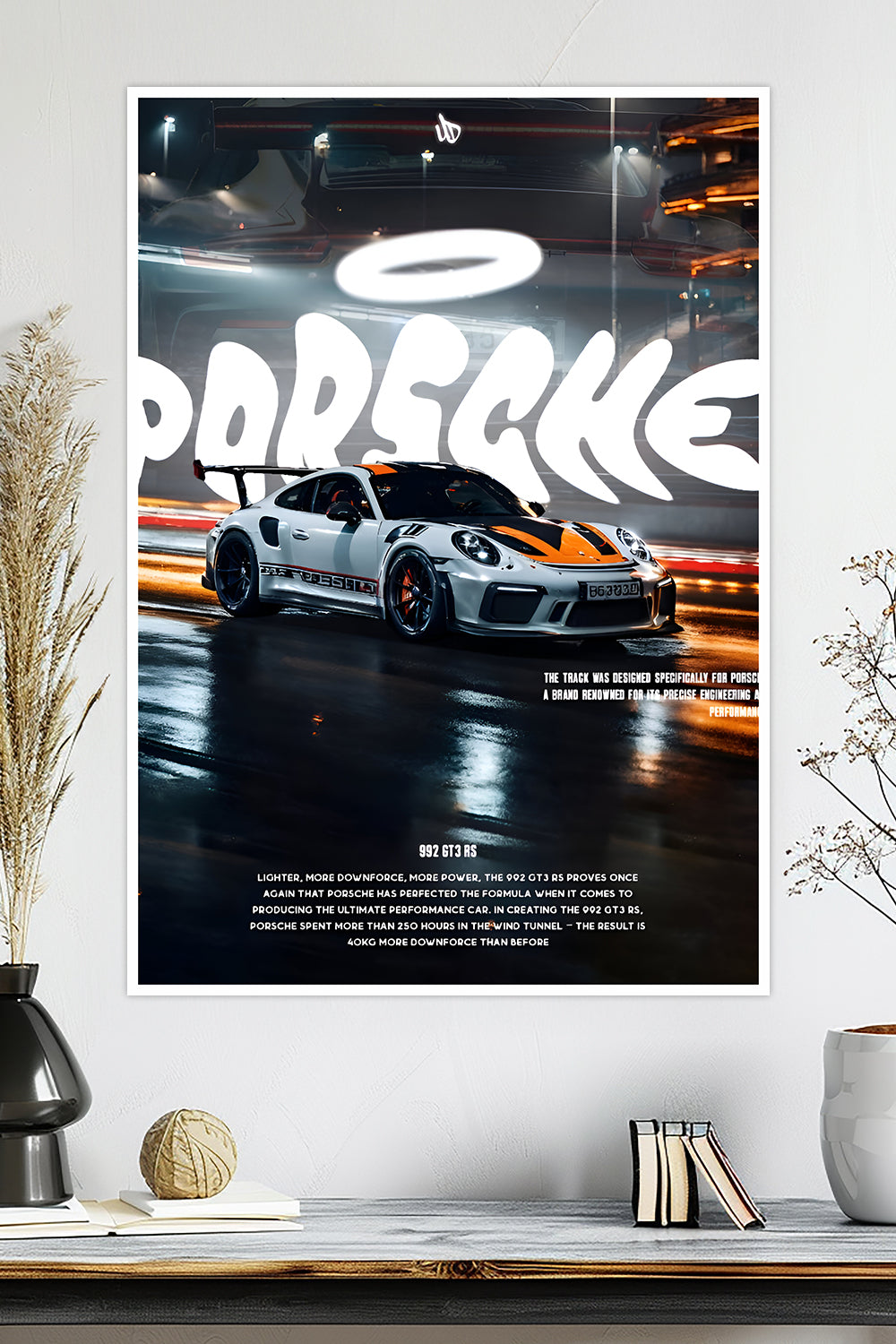 Porsche 911 GT3 RS (992) | Car Poster