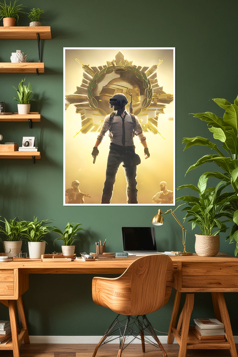 PUBG Poster | Battle Royale Plalyground | BGMI | Game Poster