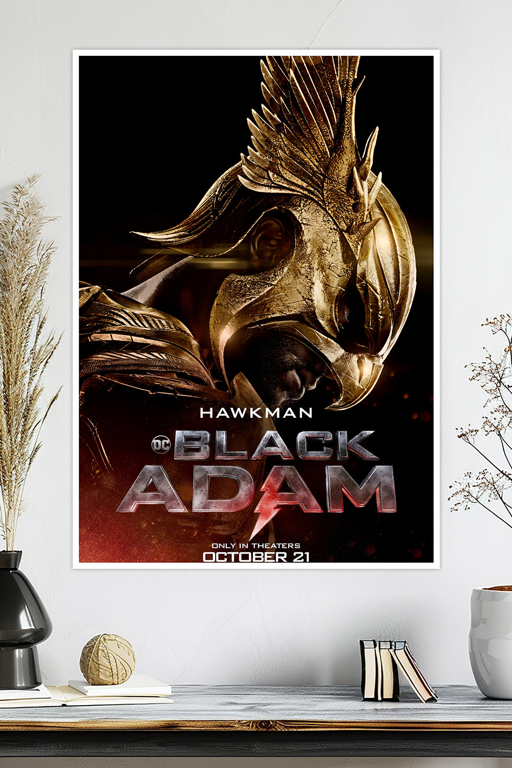 Hawkman | Black Adam | Aldis Hodge | DC Poster