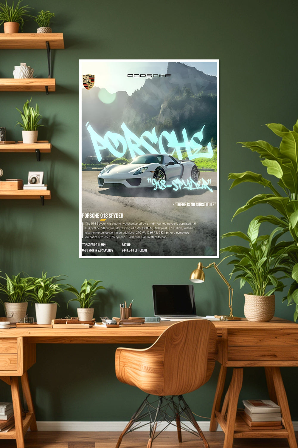 Porsche 918 Spyder | Car Poster