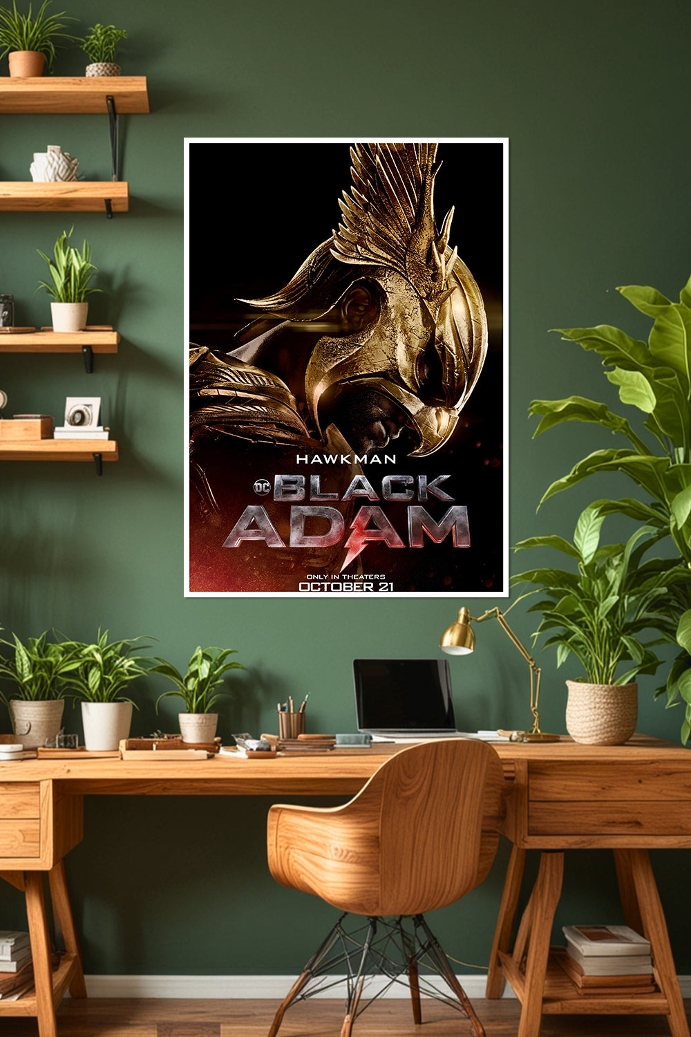 Hawkman | Black Adam | Aldis Hodge | DC Poster