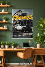 Jeep Wrangler | Colosseum | Car Poster