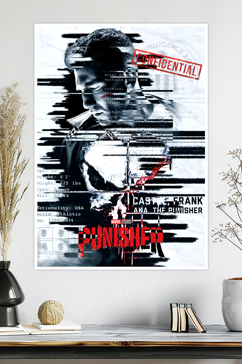 The Punisher | Frank Castle | Marvel Movie Poster