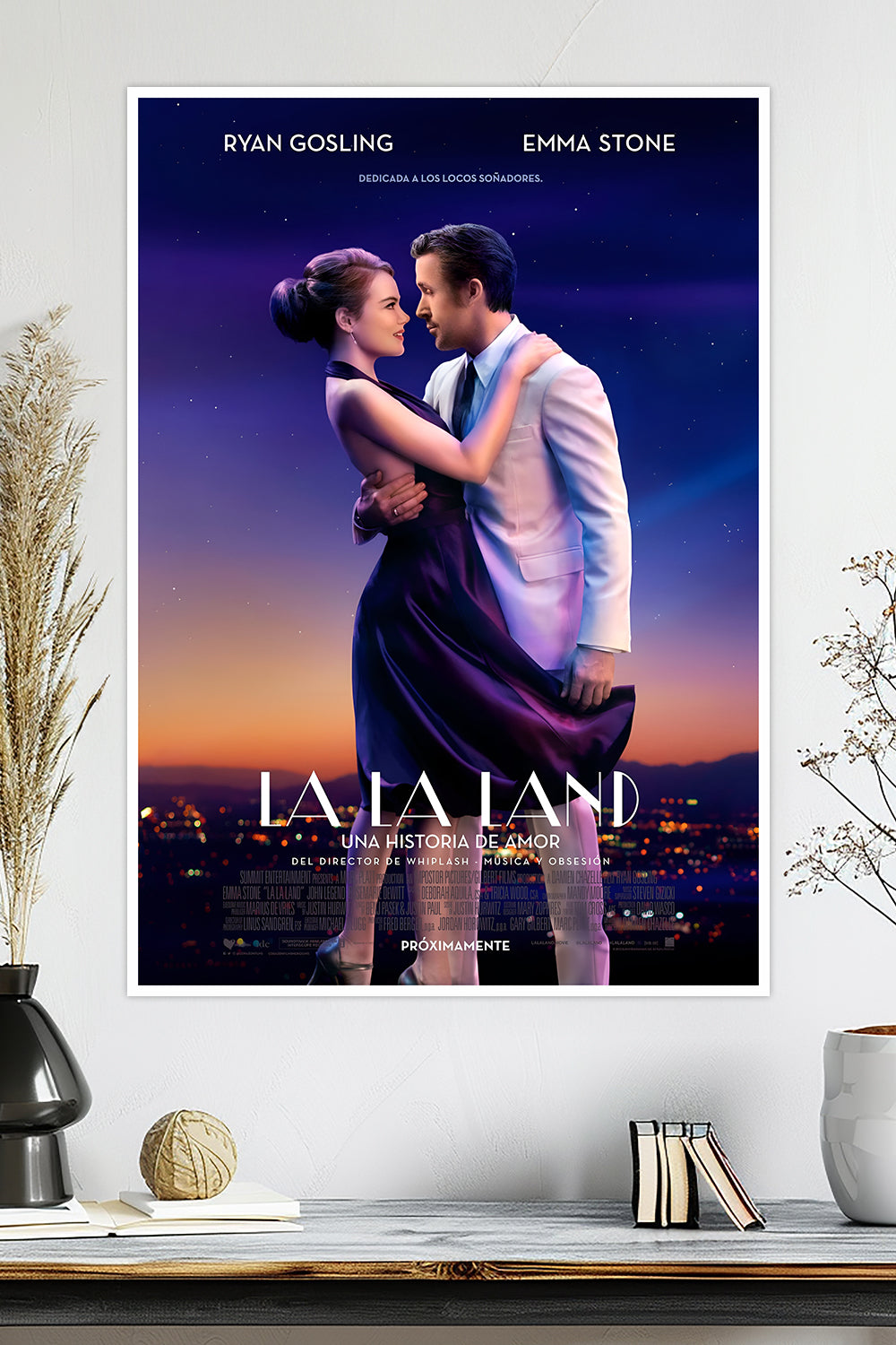 La La Land | Ryan Gosling & Emma Stone | Movie Poster