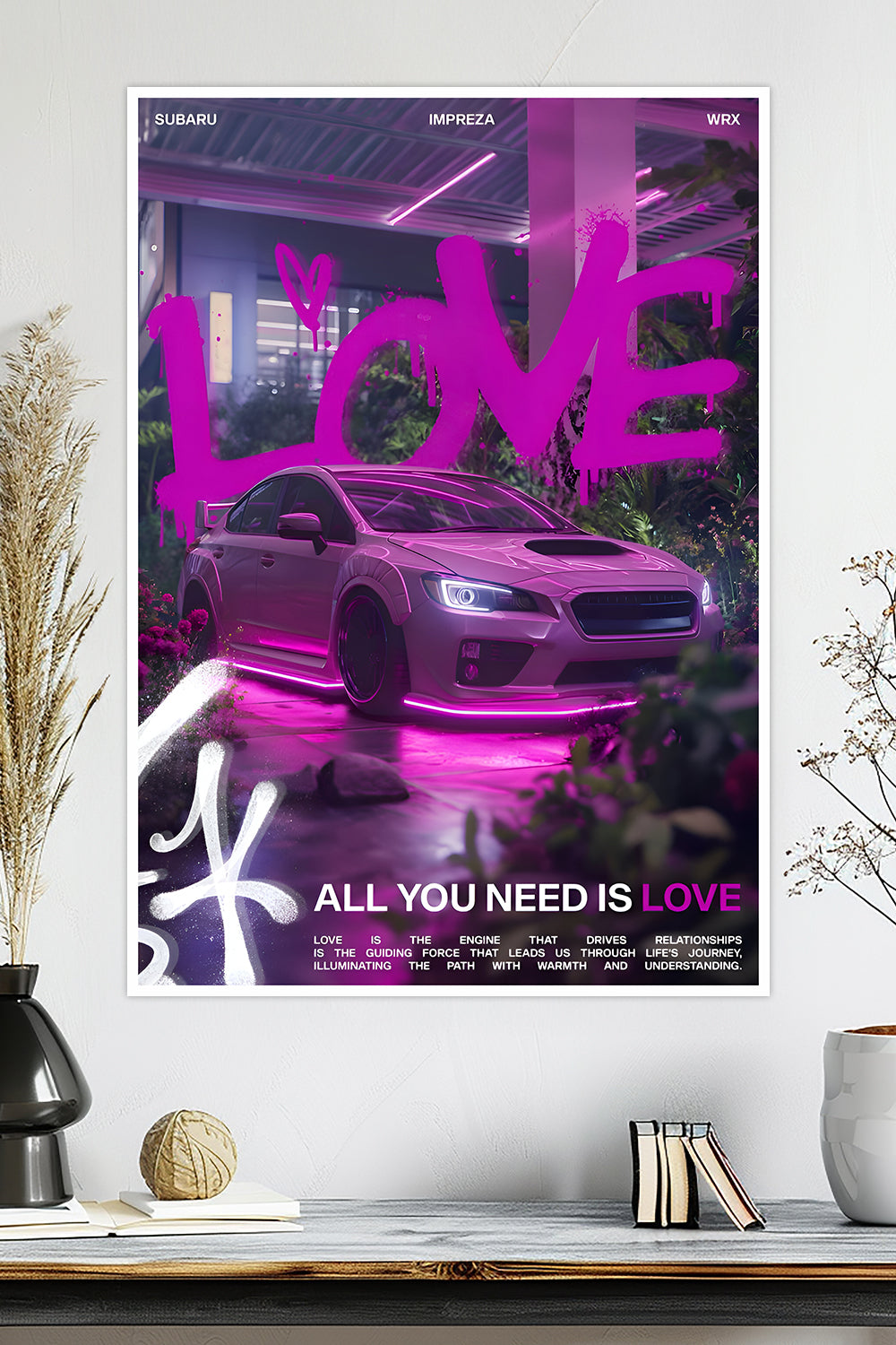 Subaru Impreza WRX | Car Poster