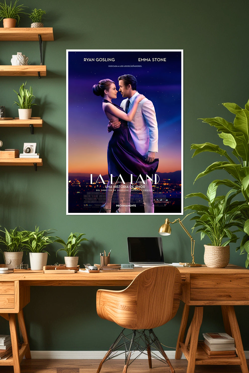 La La Land | Ryan Gosling & Emma Stone | Movie Poster