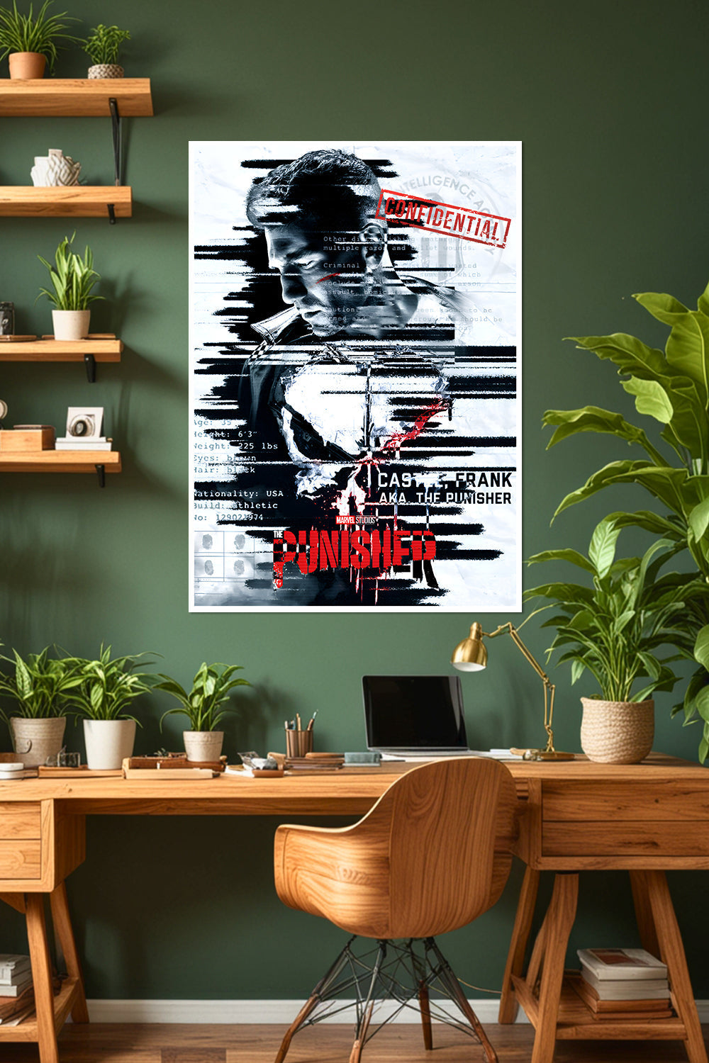 The Punisher | Frank Castle | Marvel Movie Poster