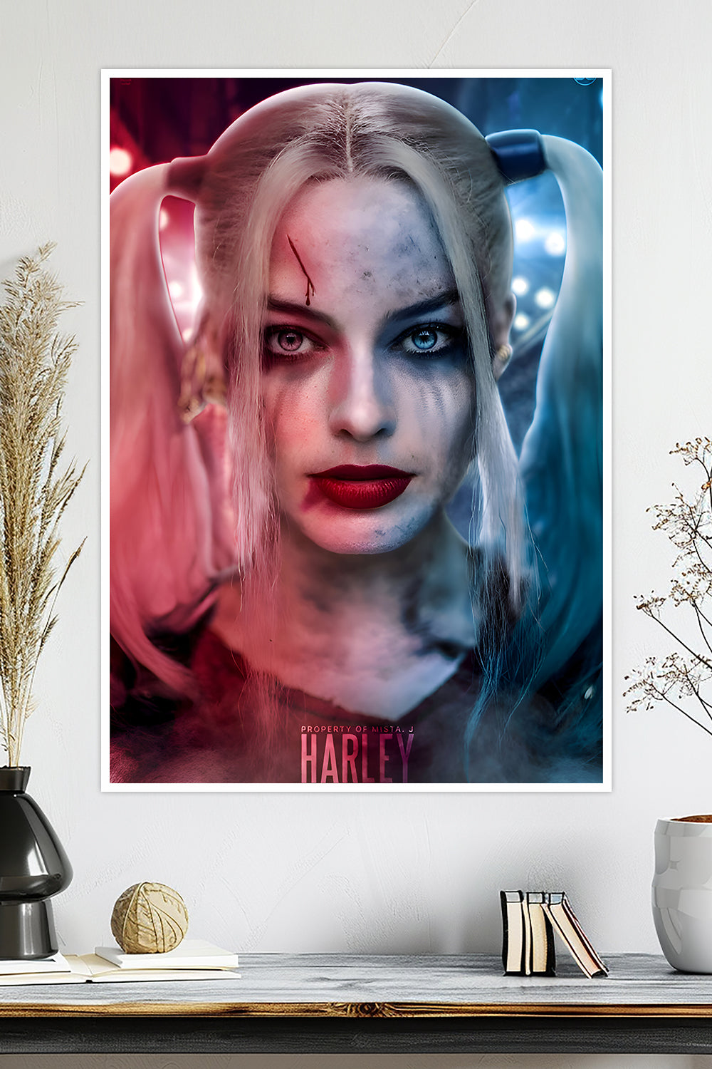 Harley Quinn | Property of Mist | DC Poster