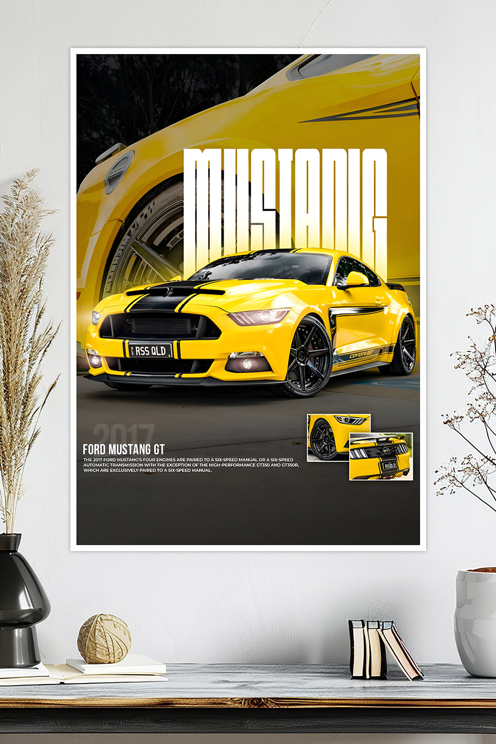 Ford Mustang GT | Car Poster