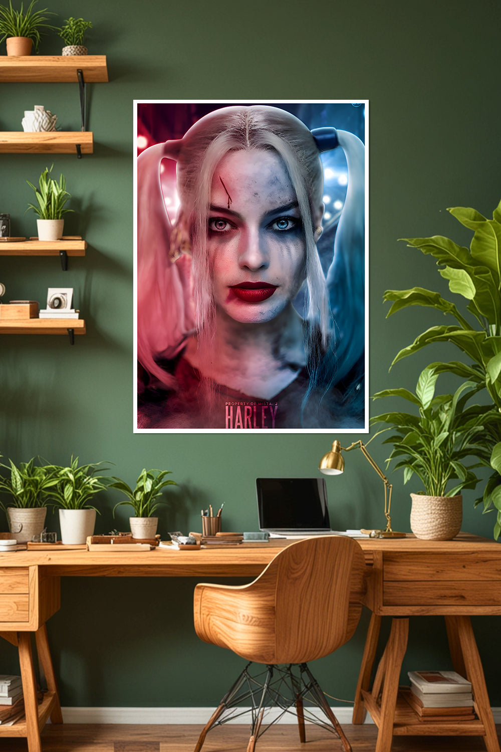 Harley Quinn | Property of Mist | DC Poster