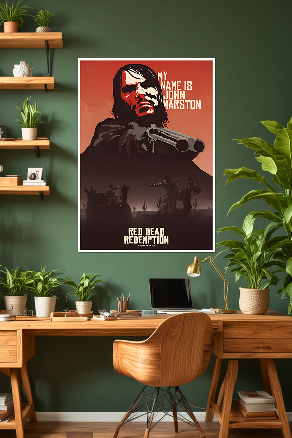 Red Dead Redemption | John Marston | Game Poster