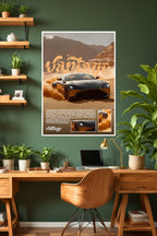 Aston Martin Vantage | Car Poster