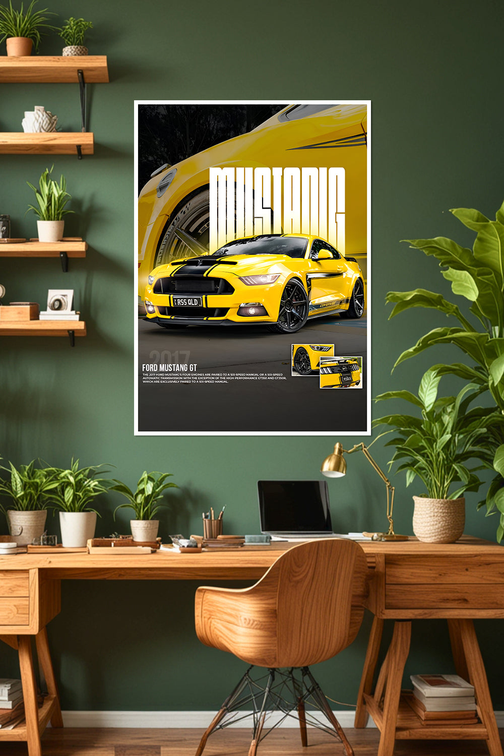 Ford Mustang GT | Car Poster