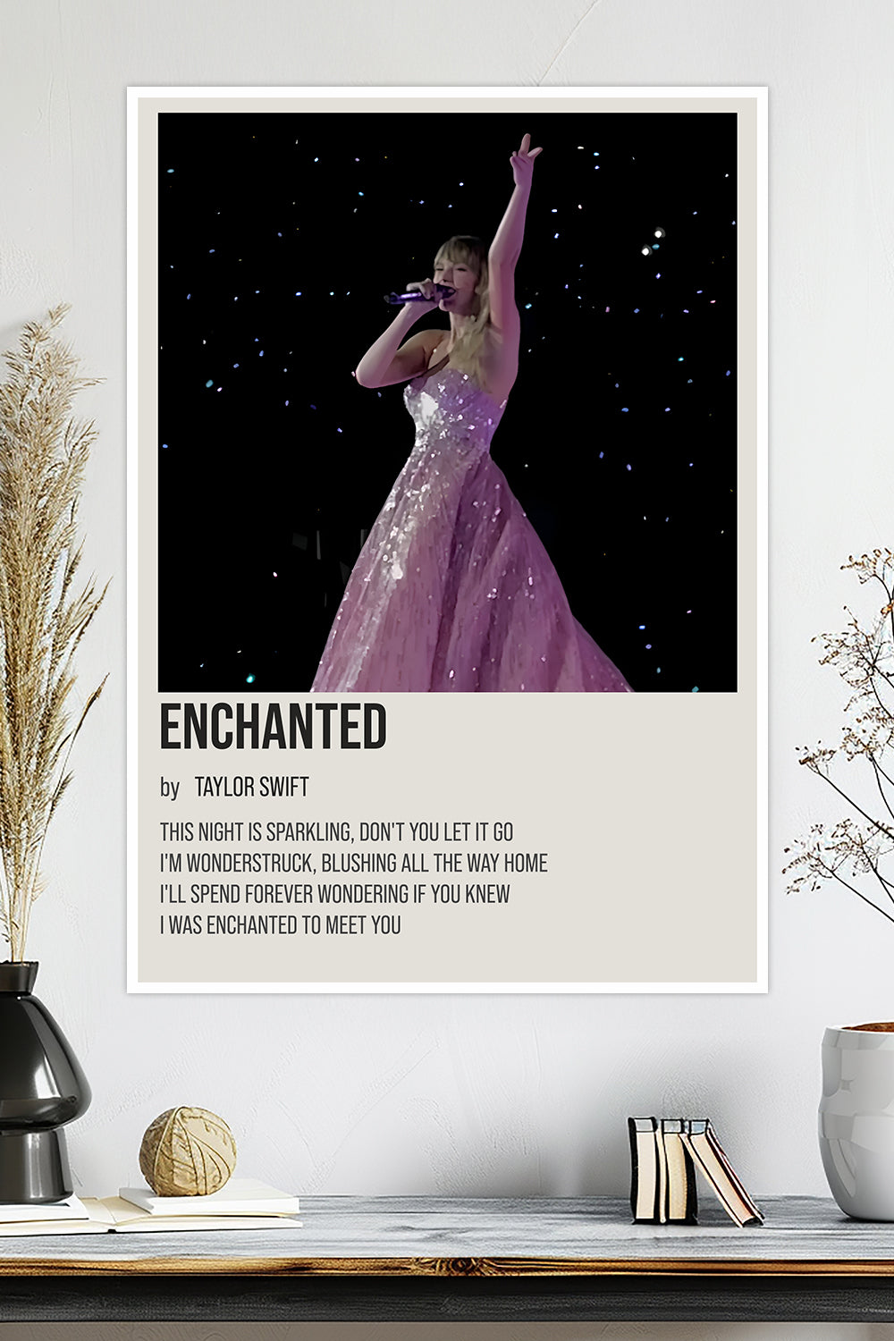 Enchanted | Taylor Swift | Music Poster