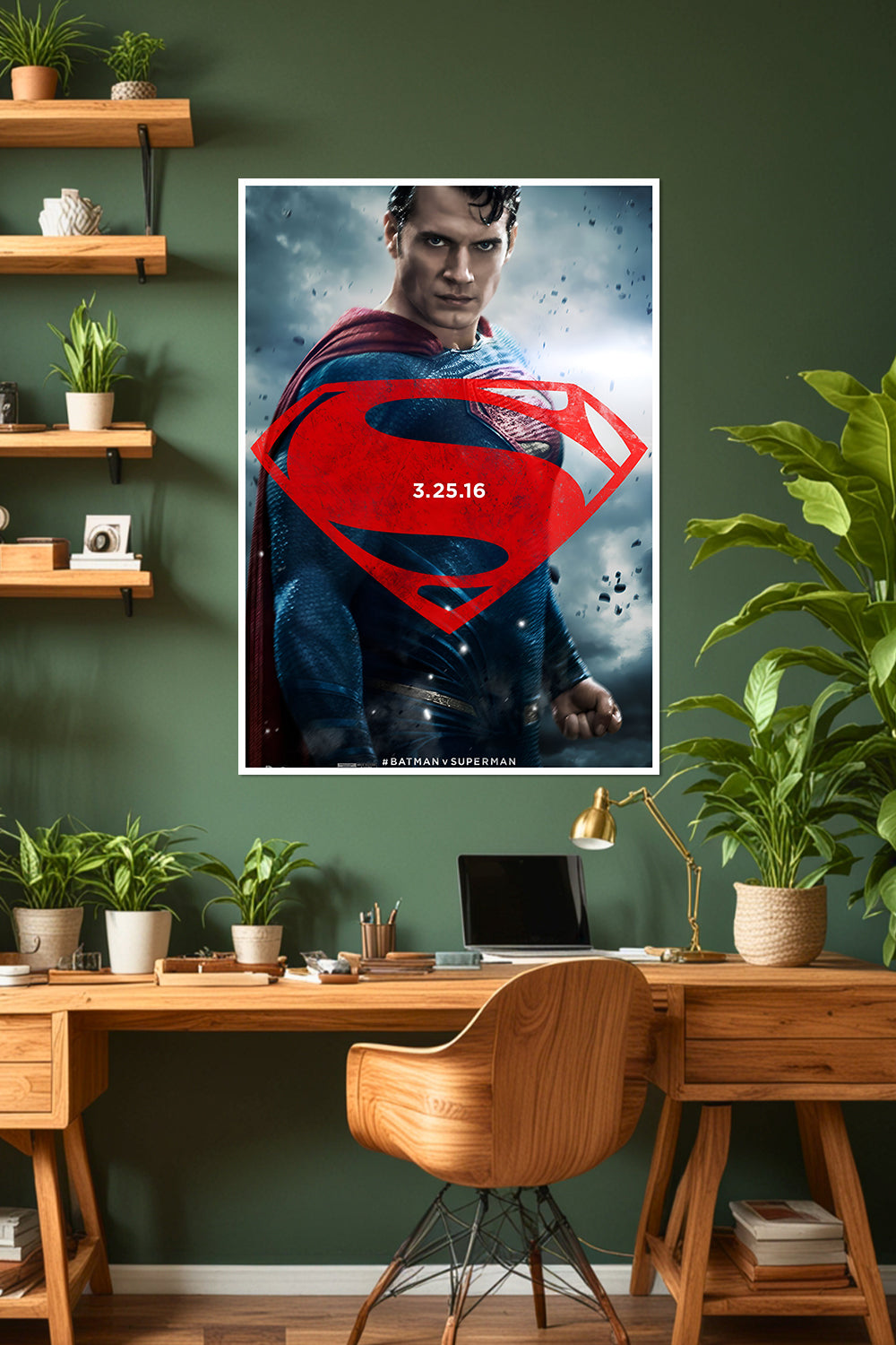 Man of Steel | Batman v Superman | Henry Cavill | DC Poster