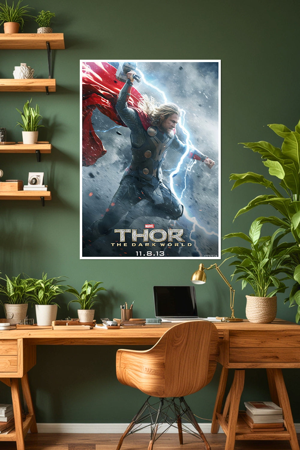 Thor | Thor: The Dark World | Chris Hemsworth | Marvel Poster
