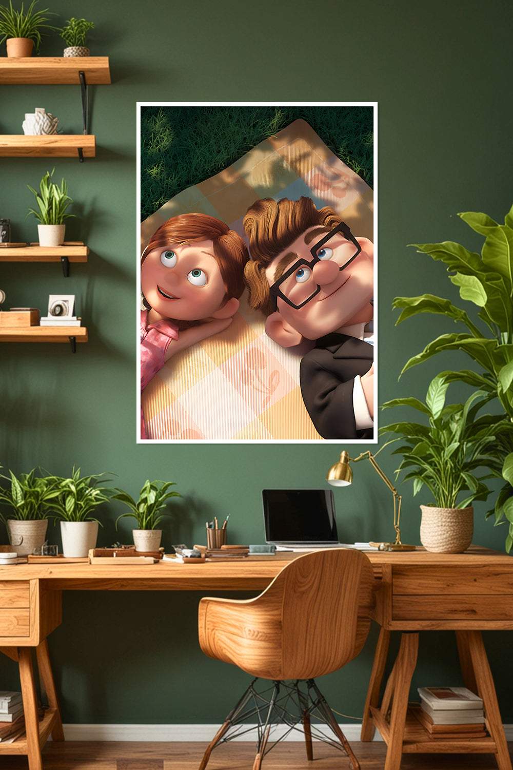Up | Carl & Ellie | Disney Pixar | Movie Poster